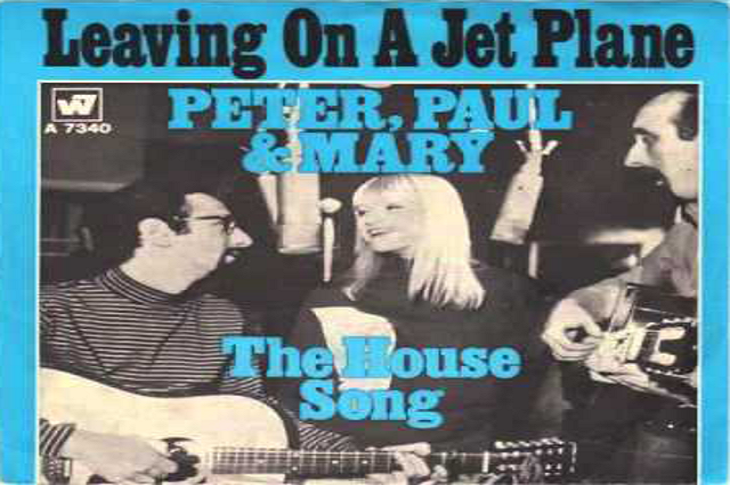 Leaving On A Jet Plane Peter Paul And Mary Ringside Report Classic