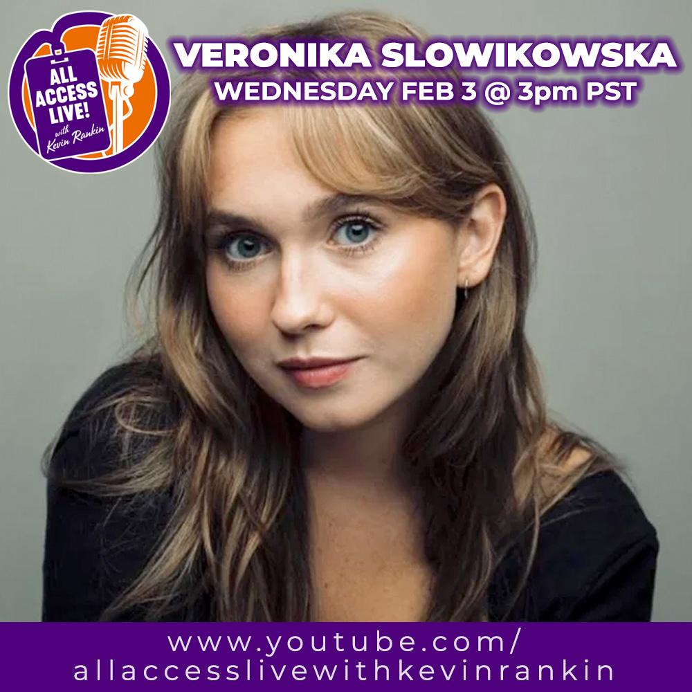 Wednesday February 3rd at 3 PM PST ALL ACCESS LIVE with VERONIKA SLOWIKOWSKA – Entertainment News - Vimarsana News